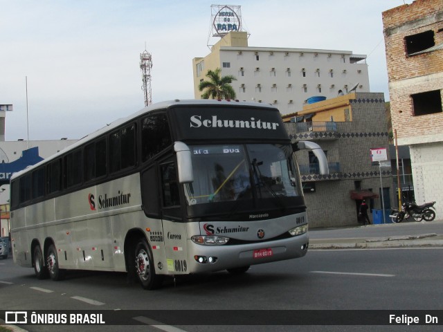 Expresso Schumitur 8019 na cidade de Aparecida, São Paulo, Brasil, por Felipe  Dn. ID da foto: 10201904.