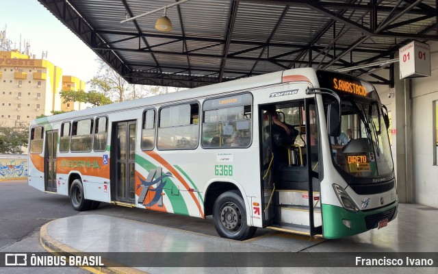 Empresa de Transportes Andorinha 6368 na cidade de Presidente Prudente, São Paulo, Brasil, por Francisco Ivano. ID da foto: 10201370.