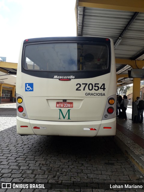 Viação Graciosa 27054 na cidade de Curitiba, Paraná, Brasil, por Lohan Mariano. Número da foto: #10199463.