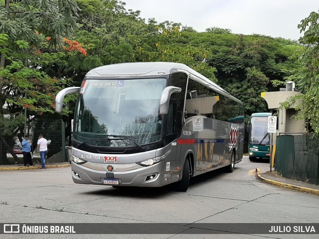 Auto Viação 1001 RJ 108.1104 na cidade de São Paulo, São Paulo, Brasil, por JULIO SILVA. ID da foto: 10201322.