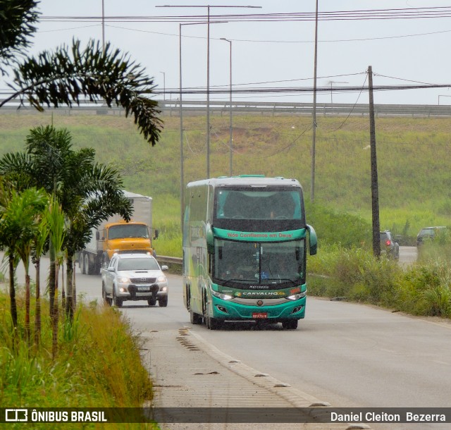 Carvalho Tur Transportes e Turismo 1004 na cidade de Cabo de Santo Agostinho, Pernambuco, Brasil, por Daniel Cleiton  Bezerra. ID da foto: 10199508.