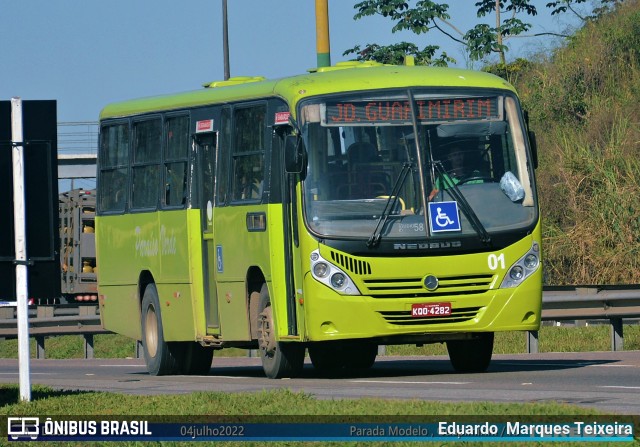 Viação Paraíso Verde 01 na cidade de Guapimirim, Rio de Janeiro, Brasil, por Eduardo  Marques Teixeira. Número da foto: #10199394.