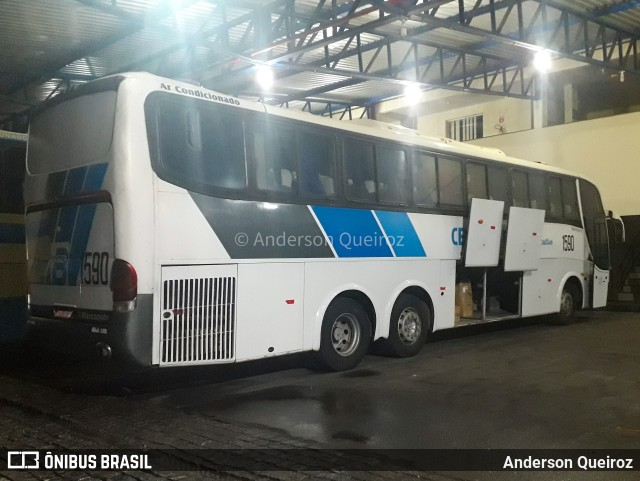 Viação Central Bahia de Transportes 1590 na cidade de Vitória da Conquista, Bahia, Brasil, por Anderson Queiroz. Número da foto: #10200525.
