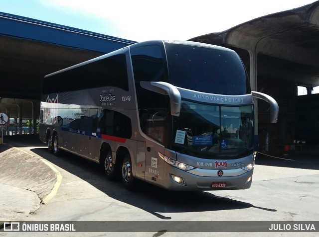 Auto Viação 1001 RJ 108.498 na cidade de Porto Alegre, Rio Grande do Sul, Brasil, por JULIO SILVA. Número da foto: #10201022.