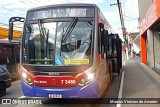 Viação Metrópole Paulista - Zona Sul 7 3486 na cidade de São Paulo, São Paulo, Brasil, por Marcus Vinicius de Amorim. Número da foto: #:id.