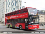 Red City Buses 20 na cidade de Stockholm, Stockholm, Suécia, por Fábio Takahashi Tanniguchi. Número da foto: #10200655.