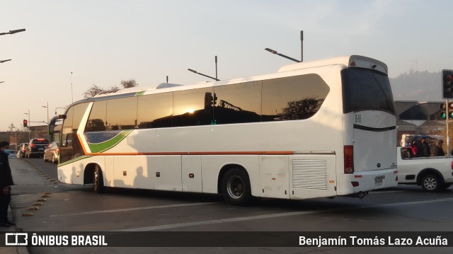 Buses Nuñez B-55 na cidade de Santiago, Santiago, Metropolitana de Santiago, Chile, por Benjamín Tomás Lazo Acuña. Número da foto: #10204092.