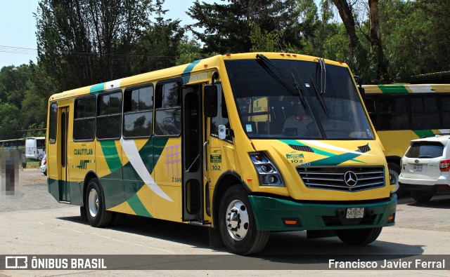 Autobuses México Tlalnepantla y Puntos Intermedios 102 na cidade de Cuautitlán Izcalli, Estado de México, México, por Francisco Javier Ferral. Número da foto: #10202108.