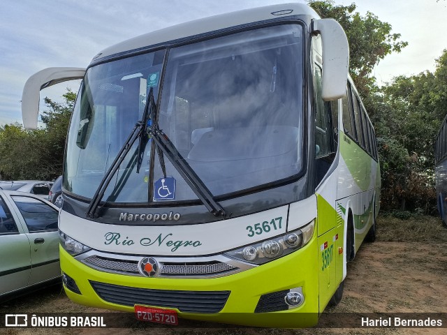 Rio Negro Fretamento e Turismo 35617 na cidade de São Gonçalo do Pará, Minas Gerais, Brasil, por Hariel Bernades. ID da foto: 10202119.