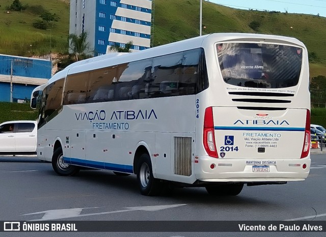 Viação Atibaia São Paulo 2014 na cidade de Aparecida, São Paulo, Brasil, por Vicente de Paulo Alves. Número da foto: #10202737.