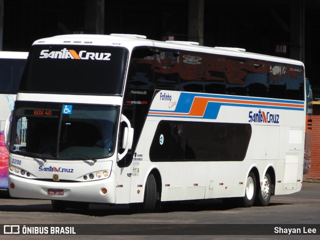 VUSC - Viação União Santa Cruz 2200 na cidade de Porto Alegre, Rio Grande do Sul, Brasil, por Shayan Lee. Número da foto: #10204639.