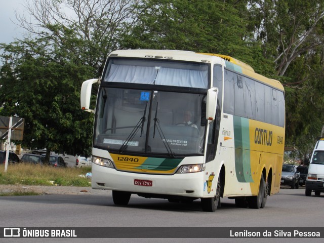 Empresa Gontijo de Transportes 12840 na cidade de Caruaru, Pernambuco, Brasil, por Lenilson da Silva Pessoa. Número da foto: #10202488.