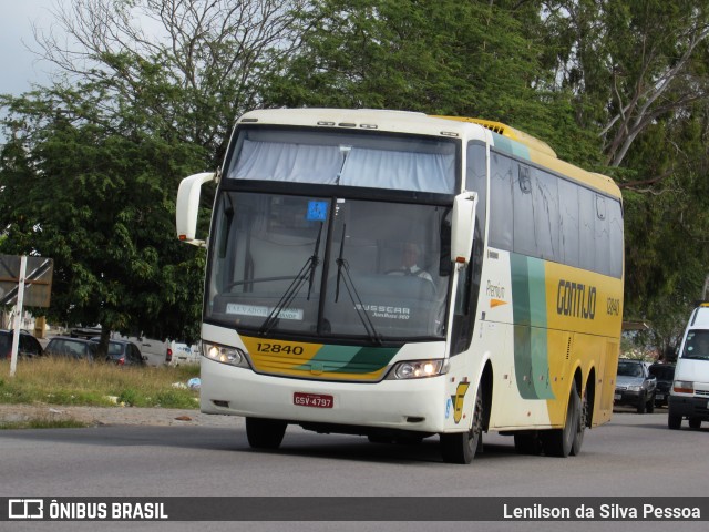 Empresa Gontijo de Transportes 12840 na cidade de Caruaru, Pernambuco, Brasil, por Lenilson da Silva Pessoa. ID da foto: 10202488.