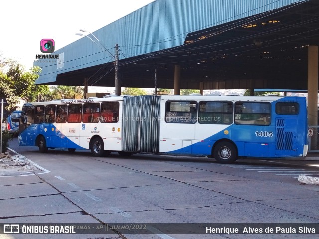 VB Transportes e Turismo 1485 na cidade de Campinas, São Paulo, Brasil, por Henrique Alves de Paula Silva. Número da foto: #10204051.