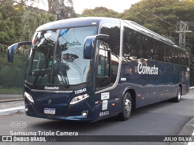 Viação Cometa 721541 na cidade de São Paulo, São Paulo, Brasil, por JULIO SILVA. Número da foto: #10202127.