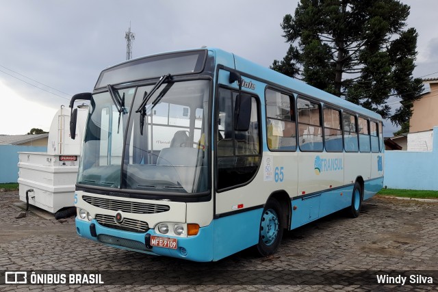 Transul – Transportes Urbanos Nossa Senhora dos Prazeres 65 na cidade de Lages, Santa Catarina, Brasil, por Windy Silva. ID da foto: 10203314.