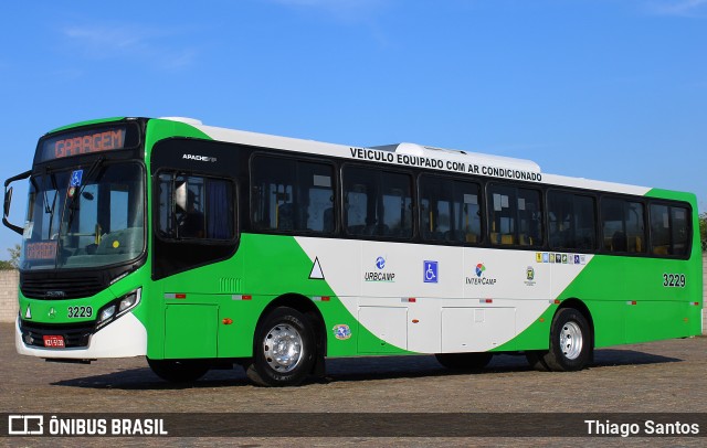 VB Transportes e Turismo 3229 na cidade de Campinas, São Paulo, Brasil, por Thiago Santos. ID da foto: 10202382.