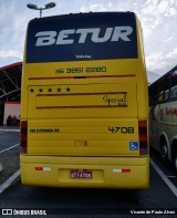 Betur - Boa Esperança Turismo 4708 na cidade de Aparecida, São Paulo, Brasil, por Vicente de Paulo Alves. Número da foto: #10202067.