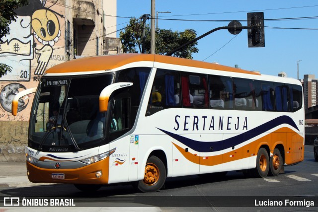 Viação Sertaneja 160 na cidade de Belo Horizonte, Minas Gerais, Brasil, por Luciano Formiga. Número da foto: #10208440.