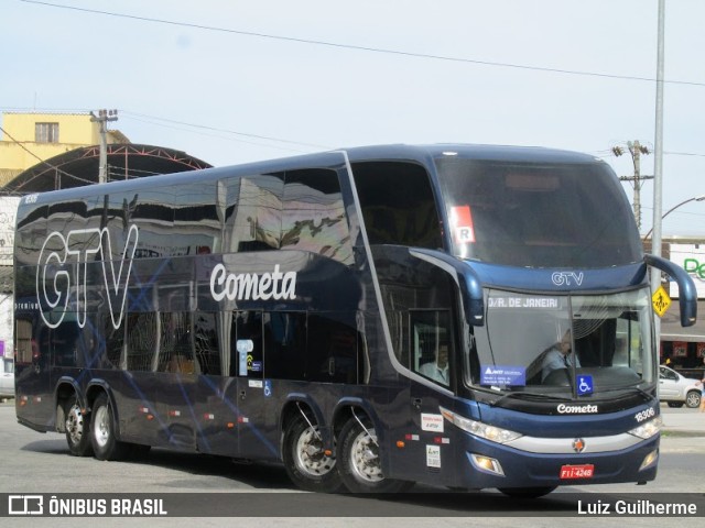 Viação Cometa 18306 na cidade de Rio de Janeiro, Rio de Janeiro, Brasil, por Luiz Guilherme. Número da foto: #10207938.