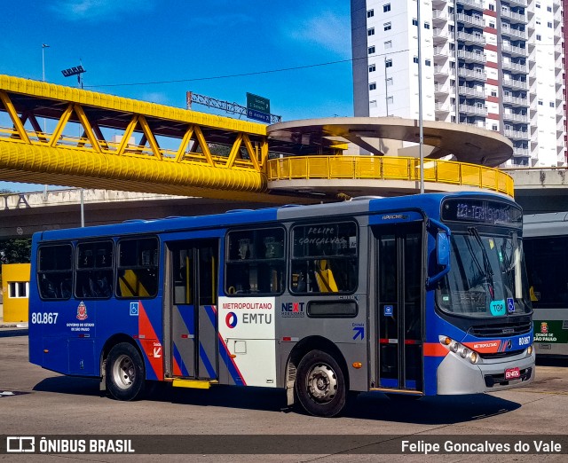 Next Mobilidade - ABC Sistema de Transporte 80.867 na cidade de São Paulo, São Paulo, Brasil, por Felipe Goncalves do Vale. Número da foto: #10204747.