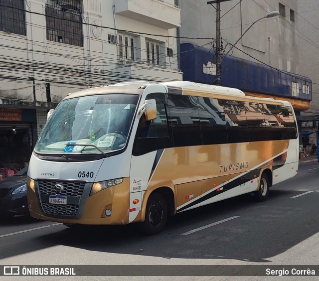 Ônibus Particulares 0540 na cidade de Vitória, Espírito Santo, Brasil, por Sergio Corrêa. Número da foto: #10205246.