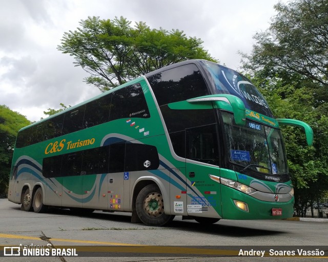 C&S Turismo 1018 na cidade de São Paulo, São Paulo, Brasil, por Andrey  Soares Vassão. ID da foto: 10205881.