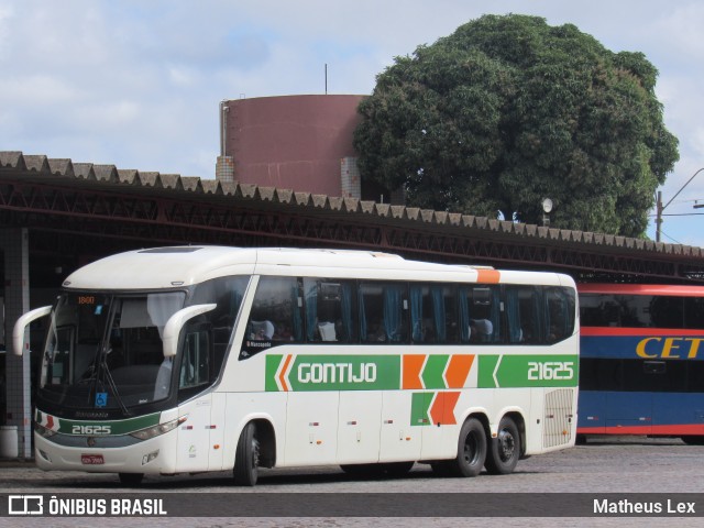 Empresa Gontijo de Transportes 21625 na cidade de Vitória da Conquista, Bahia, Brasil, por Matheus Lex. ID da foto: 10205054.