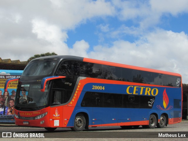 Viação Cetro 20004 na cidade de Vitória da Conquista, Bahia, Brasil, por Matheus Lex. Número da foto: #10205033.