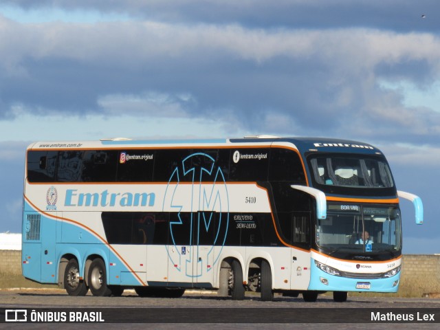 Emtram 5410 na cidade de Vitória da Conquista, Bahia, Brasil, por Matheus Lex. Número da foto: #10205068.