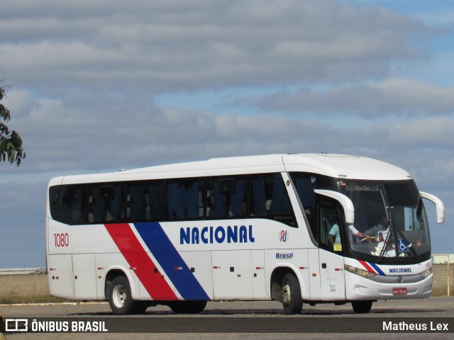 Expresso Nacional de Luxo 1080 na cidade de Vitória da Conquista, Bahia, Brasil, por Matheus Lex. ID da foto: 10205029.