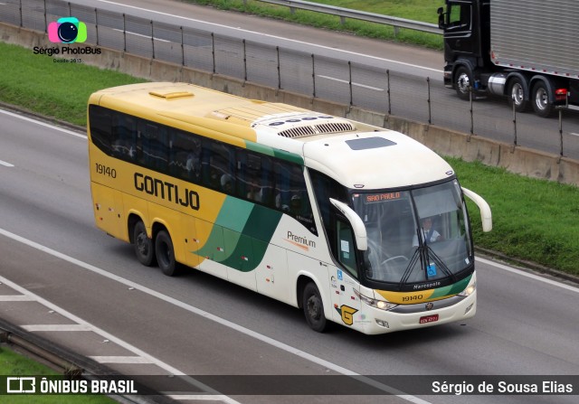 Empresa Gontijo de Transportes 19140 na cidade de São José dos Campos, São Paulo, Brasil, por Sérgio de Sousa Elias. Número da foto: #10205990.