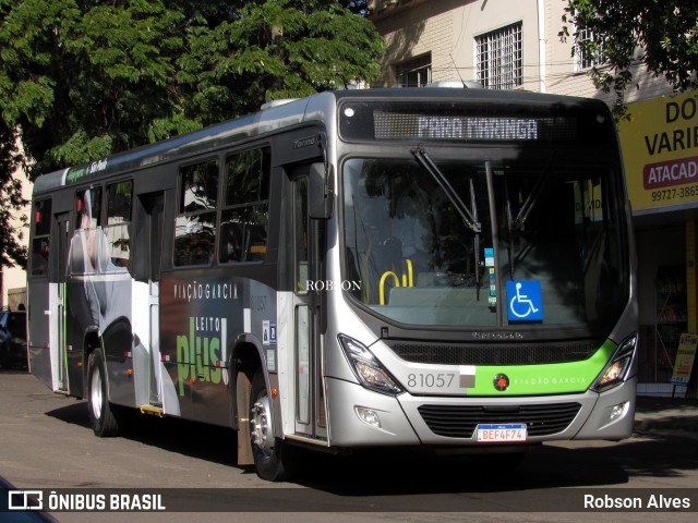 Viação Garcia 81057 na cidade de Nova Esperança, Paraná, Brasil, por Robson Alves. ID da foto: 10207283.