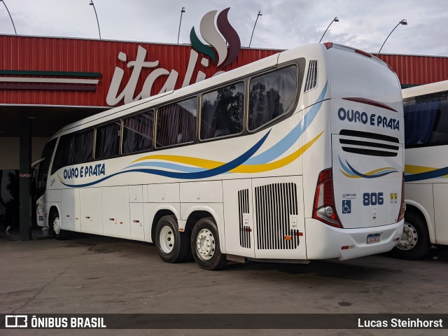 Viação Ouro e Prata 806 na cidade de Soledade, Rio Grande do Sul, Brasil, por Lucas Steinhorst. Número da foto: #10206858.