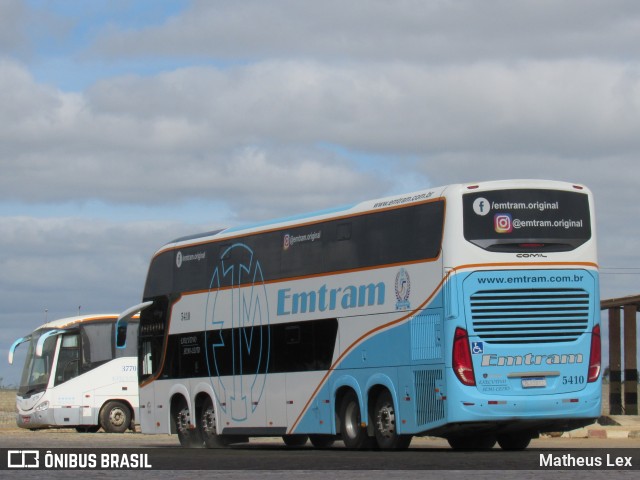 Emtram 5410 na cidade de Vitória da Conquista, Bahia, Brasil, por Matheus Lex. Número da foto: #10205004.