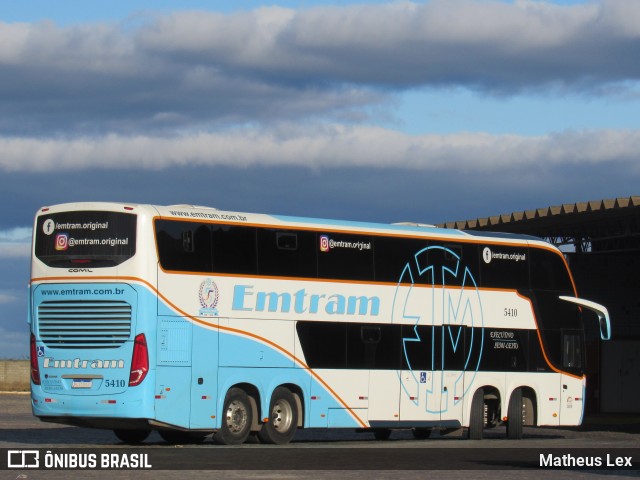 Emtram 5410 na cidade de Vitória da Conquista, Bahia, Brasil, por Matheus Lex. Número da foto: #10205038.