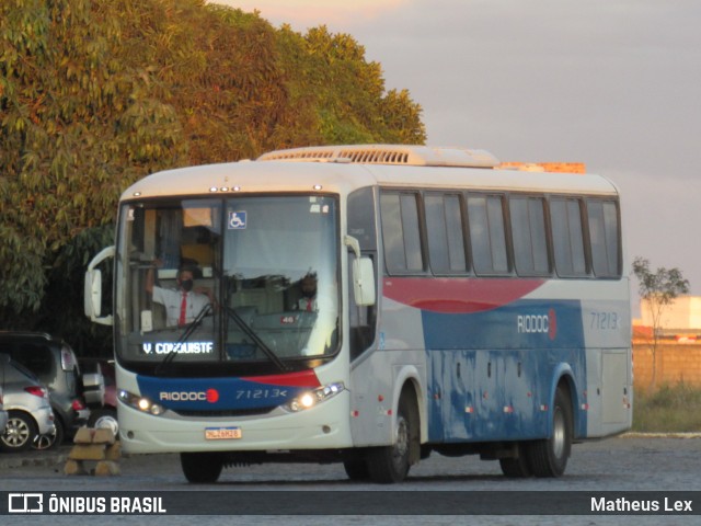 Viação Riodoce 71213 na cidade de Vitória da Conquista, Bahia, Brasil, por Matheus Lex. Número da foto: #10204989.