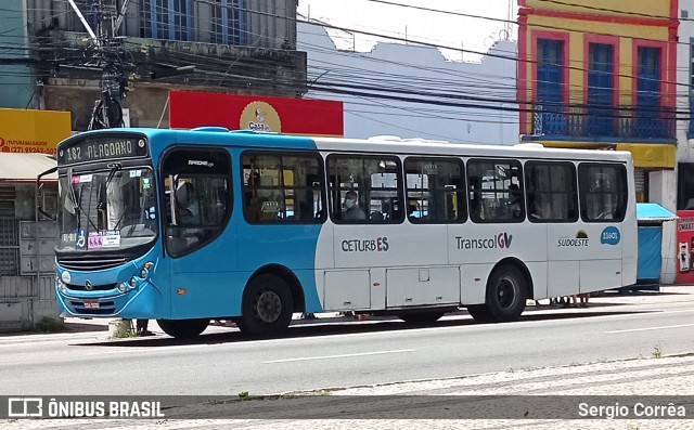 Viação Grande Vitória 23801 na cidade de Vitória, Espírito Santo, Brasil, por Sergio Corrêa. ID da foto: 10205237.