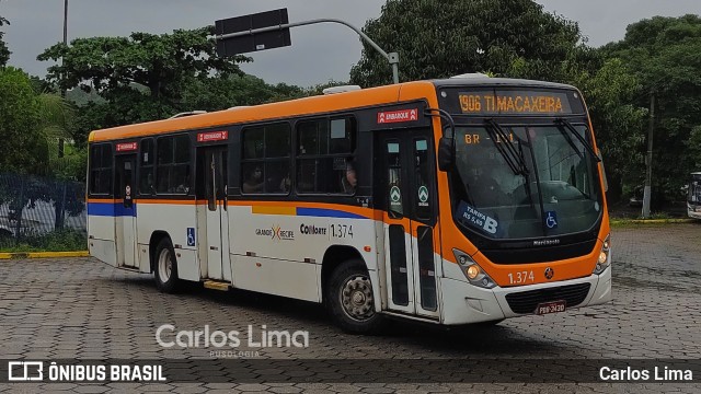 Cidade Alta Transportes 1.374 na cidade de Recife, Pernambuco, Brasil, por Carlos Lima. ID da foto: 10206547.