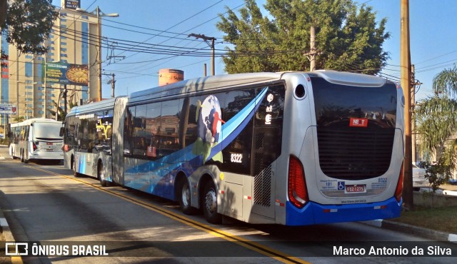 Next Mobilidade - ABC Sistema de Transporte 8322 na cidade de Santo André, São Paulo, Brasil, por Marco Antonio da Silva. Número da foto: #10205673.