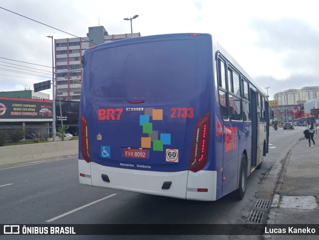 BR7 Mobilidade 2733 na cidade de São Bernardo do Campo, São Paulo, Brasil, por Lucas Kaneko. Número da foto: #10208020.