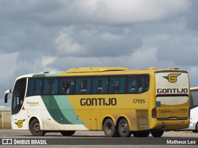 Empresa Gontijo de Transportes 17195 na cidade de Vitória da Conquista, Bahia, Brasil, por Matheus Lex. Número da foto: #10205018.