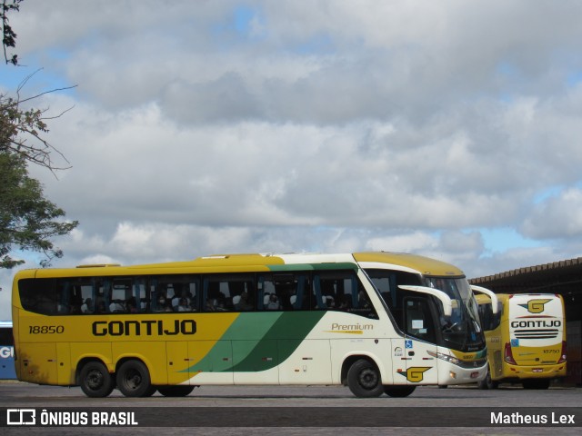 Empresa Gontijo de Transportes 18850 na cidade de Vitória da Conquista, Bahia, Brasil, por Matheus Lex. ID da foto: 10205078.