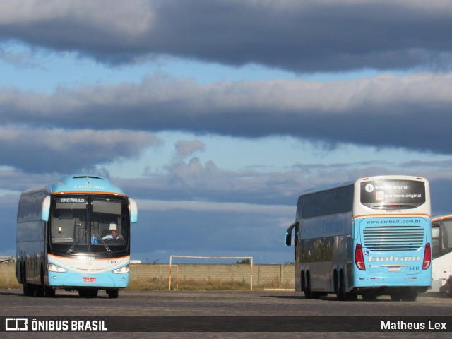 Emtram 5410 na cidade de Vitória da Conquista, Bahia, Brasil, por Matheus Lex. Número da foto: #10205007.