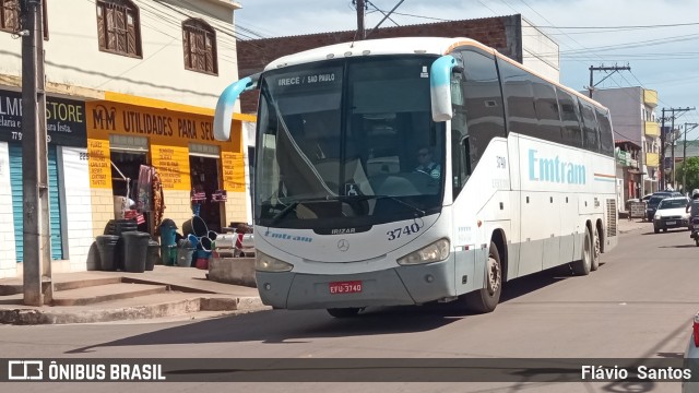 Emtram 3740 na cidade de Barra da Estiva, Bahia, Brasil, por Flávio  Santos. Número da foto: #10205450.