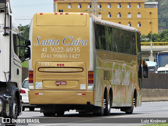 Santa Clara Tour 7100 na cidade de Aparecida, São Paulo, Brasil, por Luiz Krolman. Número da foto: #10207399.
