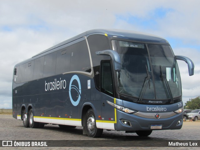 Expresso Brasileiro 7575 na cidade de Vitória da Conquista, Bahia, Brasil, por Matheus Lex. ID da foto: 10205025.