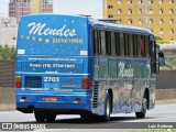 Mendes Turismo 2703 na cidade de Aparecida, São Paulo, Brasil, por Luiz Krolman. ID da foto: :id.