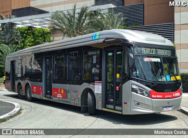 Express Transportes Urbanos Ltda 4 8999 na cidade de São Paulo, São Paulo, Brasil, por Matheus Costa. Número da foto: #10211966.