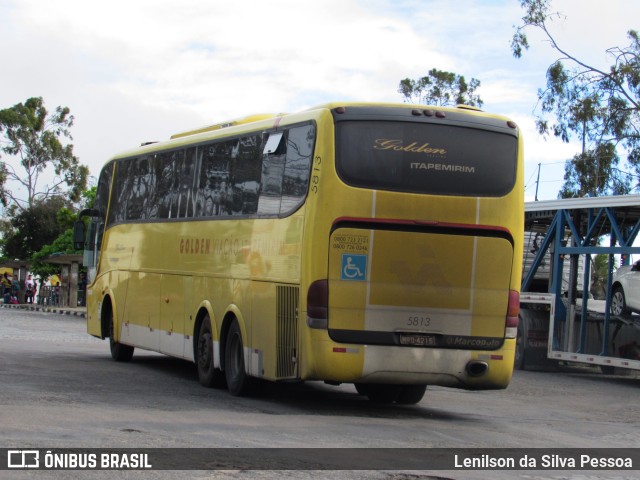 Viação Itapemirim 5813 na cidade de Caruaru, Pernambuco, Brasil, por Lenilson da Silva Pessoa. ID da foto: 10210287.